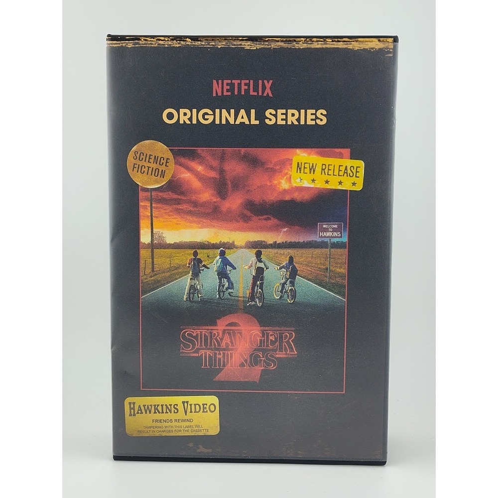 Stranger Things Season 2 Bluray & DVD VHS Box Set Exclusive
